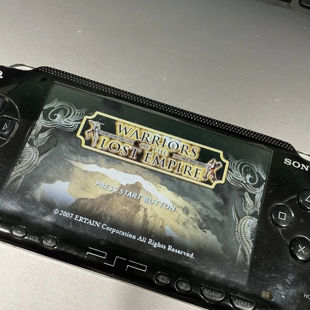 Warriors of the Lost Empire (Sony PSP) Tested Works, Case & game